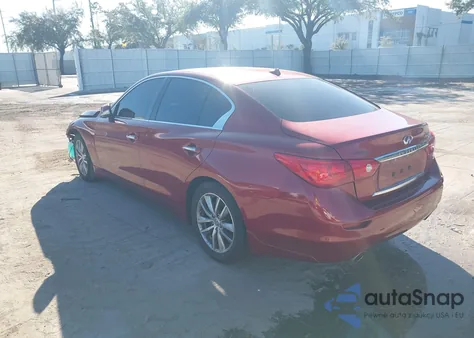 2015 Infiniti Q50 Premium z USA, uszkodzony, nr VIN JN1BV7AP5FM344281